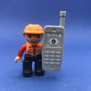 Duplo-man-telefoon