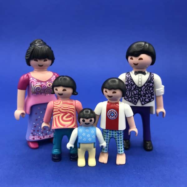 Playmobil-Aziatisch-gezin