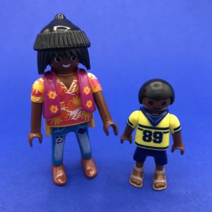 Playmobil-getint-jongen
