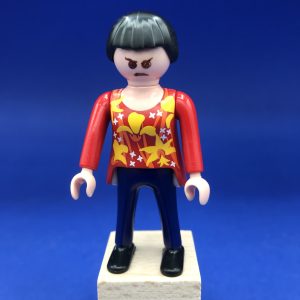 Playmobil-vrouw-boos