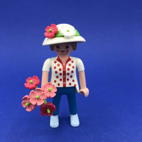 Playmobil-meisje-bloemen