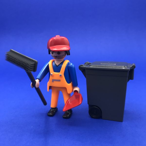 Playmobil-vuilnisman
