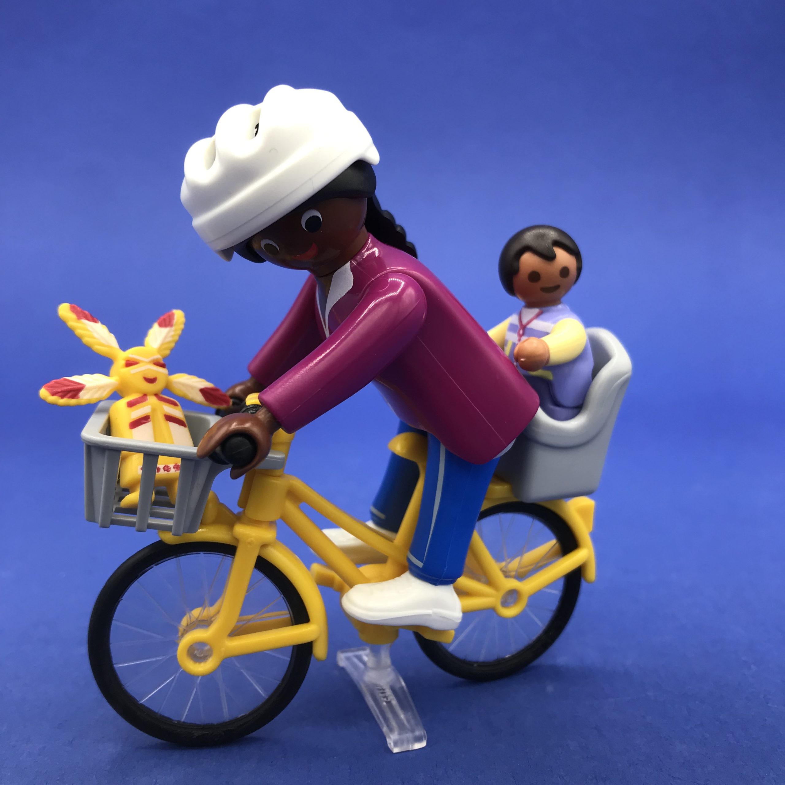 Playmobil met baby op de fiets – Werken met Poppetjes