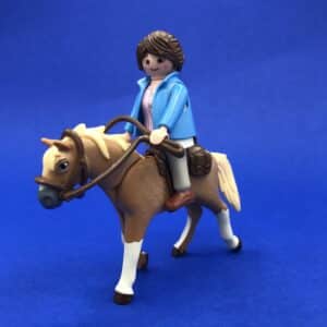 Playmobil-vrouw-paard