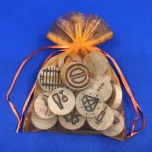 Symboolschijfjes-zakje